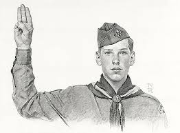 Image result for boys scouts usa norman rockwell