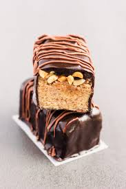 Healthy Snickers Protein Bars (Homemade) - One Clever Chef