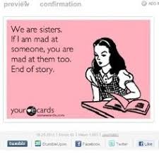 Funny Sister Quotes on Pinterest | Sister Birthday Funny, Little ... via Relatably.com