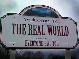 Image result for get out into the real world