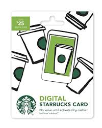 Starbucks Digital Gift Card $25 (No Plastic Card ... - Amazon.com