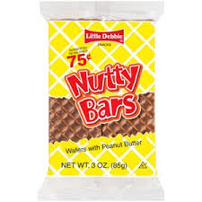 Little Debbie Snack Nutty Buddy Cookie Bars Snack Cakes, 3 oz ...