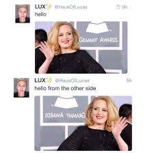 15 Hilarious Adele Memes That Almost Broke The Internet - Time To ... via Relatably.com
