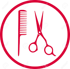 Résultat de recherche d'images pour "ciseaux et peigne de coiffure"