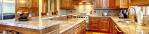 This stunning custom home s kitchen is adorned in Centaurus