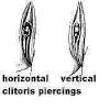 Pierced clitoris