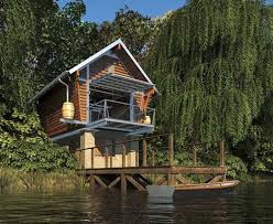 pond house