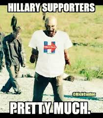Hillary Clinton supporters are vile &amp; putrid. Their stench is ... via Relatably.com