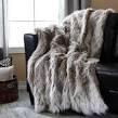 Real Fur Blankets Fur Throws: m