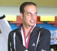 Top-seed, Ahmed Shaheen settling for second - shaheen_second