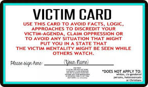Image result for victim card