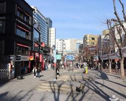 서울 마포구 홍대 걷고싶은거리, AI로 생성