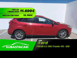 Ford Focus Coche pequeño en Rojo ocasión en BARCELONA por ...