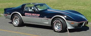 Image result for corvette pace car