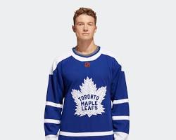 Image of Toronto Maple Leafs retro jersey