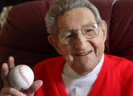 Bill Hogan Jr. will take the mound at Fenway on his 100th birthday. (Wendy Maeda/Globe Staff). By Brock Parker. Globe Correspondent / April 5, 2012 - 539w