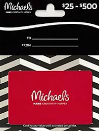 Michaels Gift Card $25 to $500 : Gift Cards - Amazon.com