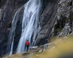 Gambar Aber Falls in North Wales