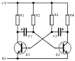 Les circuits Multivibrateurs ou Oscillateurs Astables