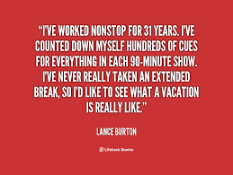 Lance Burton Quotes. QuotesGram via Relatably.com