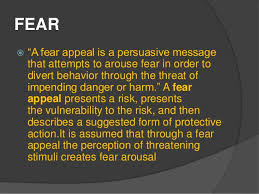 Image result for fear appeals in persuasion