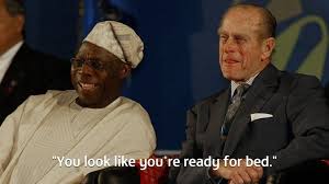 「prince philip nigerian president」的圖片搜尋結果