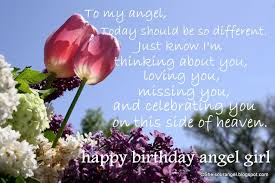 happy birthday in heaven quotes | first birthday in heaven ... via Relatably.com