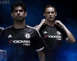 Image of Chelsea's black jersey