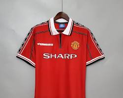 Image of 199899 Manchester United Home Shirt