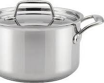 Breville Thermal Pro Clad Stainless Steel 4Quart Covered Saucepot