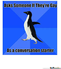 Socially Awkward Penguin Memes. Best Collection of Funny Socially ... via Relatably.com