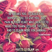 Image result for islamic quotes on broken heart