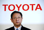 Toyota President Akio Toyoda
