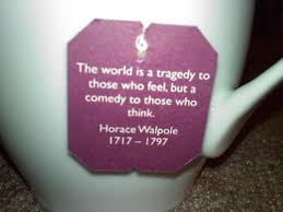 The world is a tragedy to those who feel, but a comedy to those ... via Relatably.com