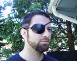 Pirate leather eye patch, you choose your color. Made of thick leather. Pirate leather eye patch, you choose your color. Made of thick leather. - il_340x270.463338410_lbjs