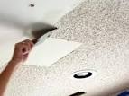 Removing popcorn ceiling texture