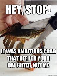 Optimistic Crab memes | quickmeme via Relatably.com