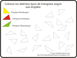 Resultado de imagen para triangulos segun sus angulos y lados
