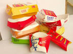Fast food containers