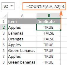 How to identify duplicates in Excel: find, highlight, count, filter, etc ...