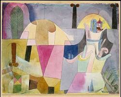 Paul Klee watercolor painting