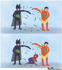 batman memes | Batman Vs Iron Man - Meme Center | Funny funny Dr ... via Relatably.com