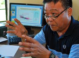 Pagasa Mactan Cebu chief Oscar Tabada says their office is beefing up their monitoring of rainfall in the wake of last year&#39;s floods. - 010312jcl-085