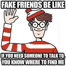 Fake Friends be like | Funny Pictures, Quotes, Memes, Jokes via Relatably.com