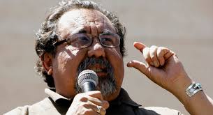 Raul Grijalva speaks at a rally in Arizona. | AP Photo - 110707_raul_grijalvaap_ap_328