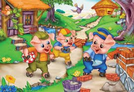 Hasil gambar untuk gambar dongeng babi