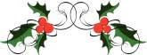 Image result for clip art christmas borders HOLLY