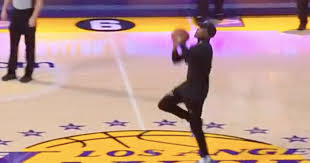 Another lucky Lakers fan nails half court shot for $25,000