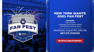 Giants to hold Fan Fest Aug. 11 at MetLife Stadium