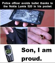 Nokia Lumia 520 | Indestructible Nokia 3310 | Know Your Meme via Relatably.com